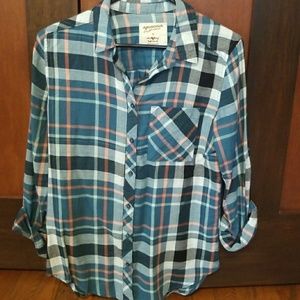 NWOT Arizona Jeans Co Plaid Flannel